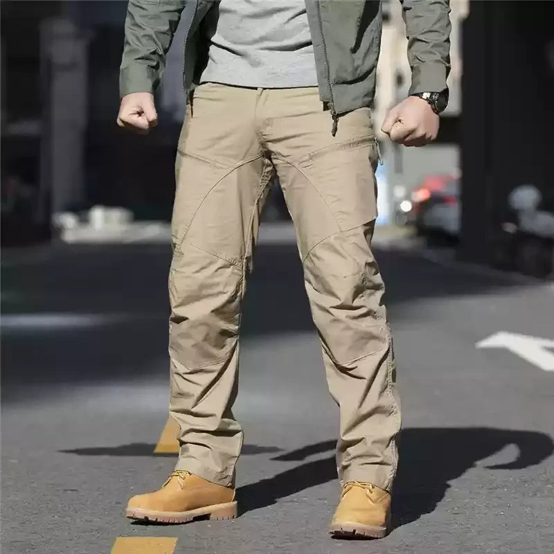 Muške cargo hlače S–6XL – vojni dizajn, za 40–105 kg